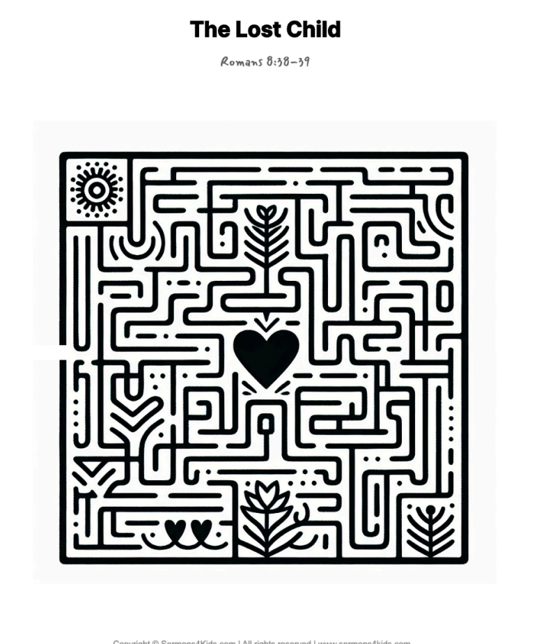 The Lost Child maze